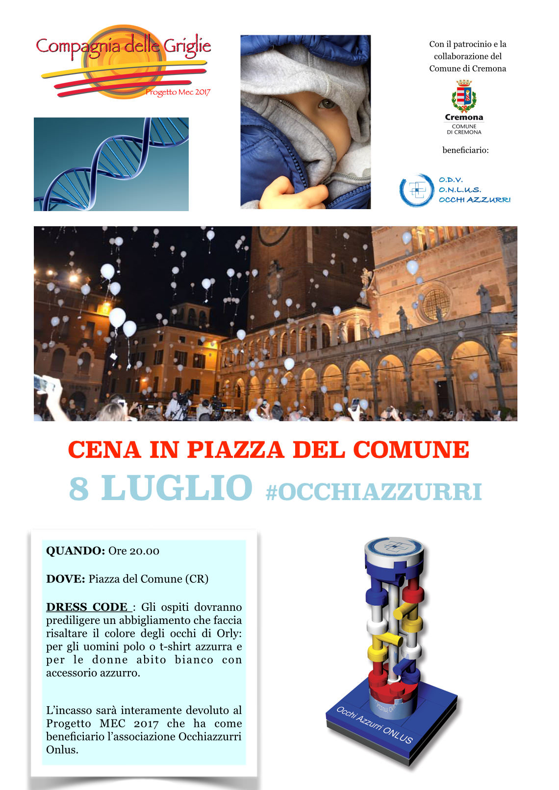 Progetto MEC 2017 - 8 Luglio 2017 - Piazza Duomo Cremona